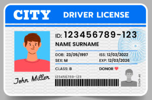 Driving Licence PVC Card 